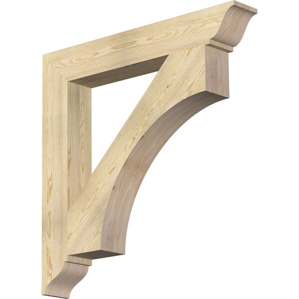 Ekena Millwork Westlake Traditional Rough Sawn Bracket, Douglas Fir, 6"W x 42"D x 42"H BKT06X42X42WTL01RDF - main